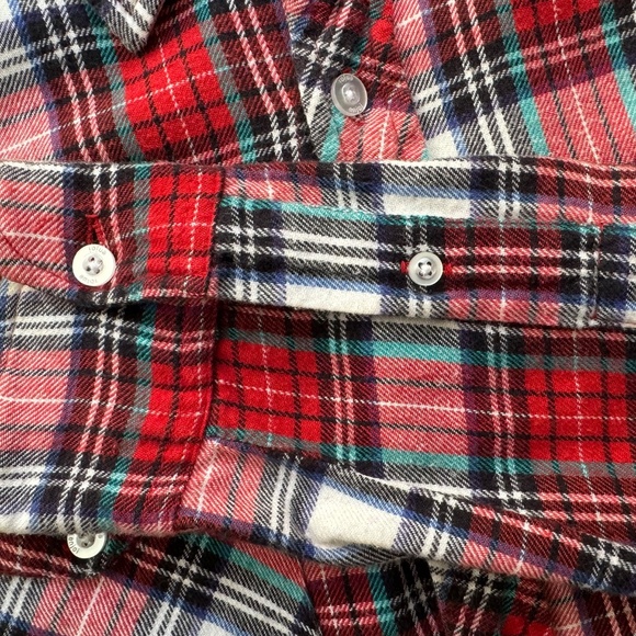 Enjoi Skateboards Flannel Shirt Men’s Size Medium 100% Cotton Plaid Vintage Y2K - Picture 12 of 15